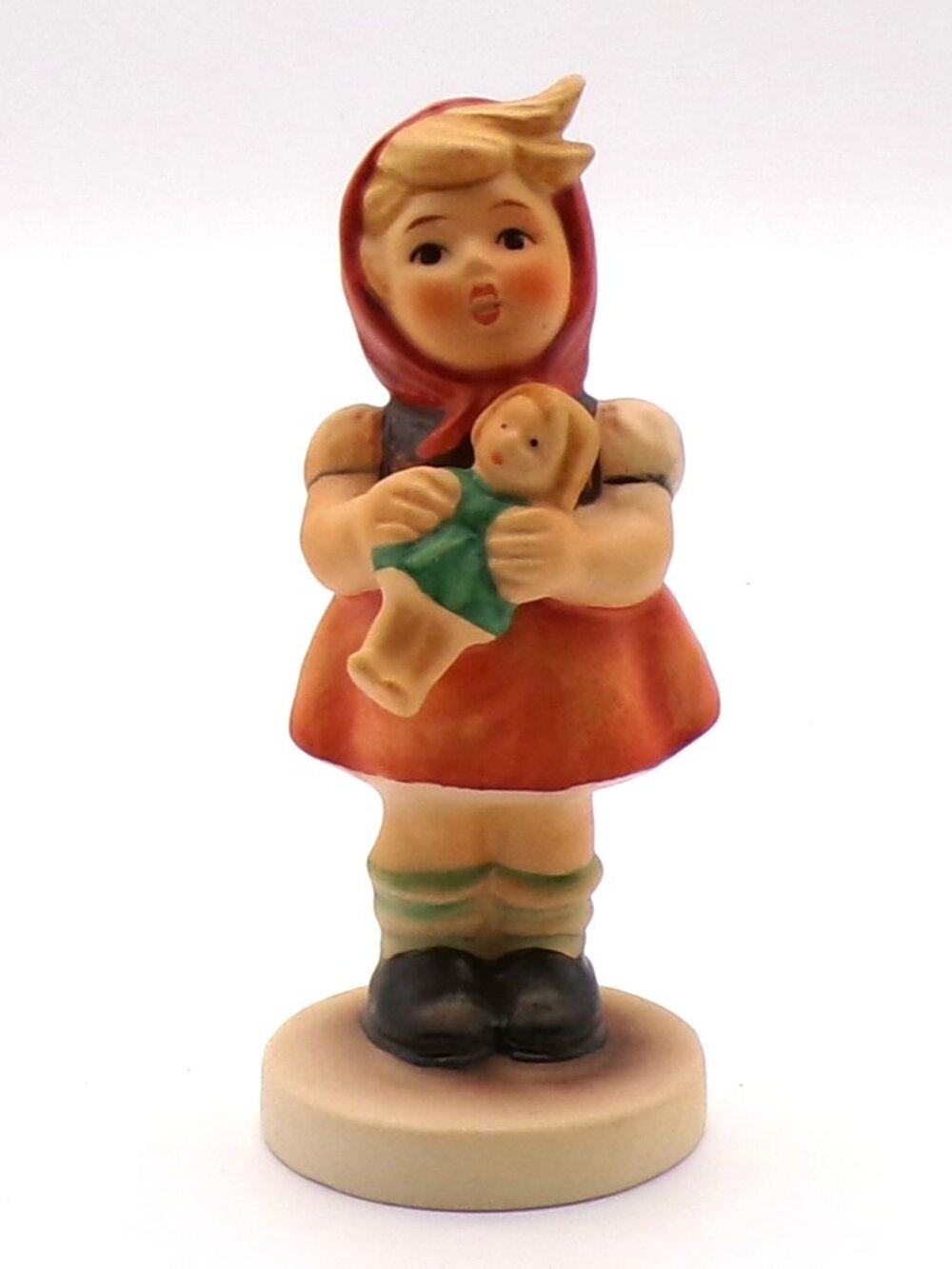 Girl With Doll Hummel Figurine by Goebel